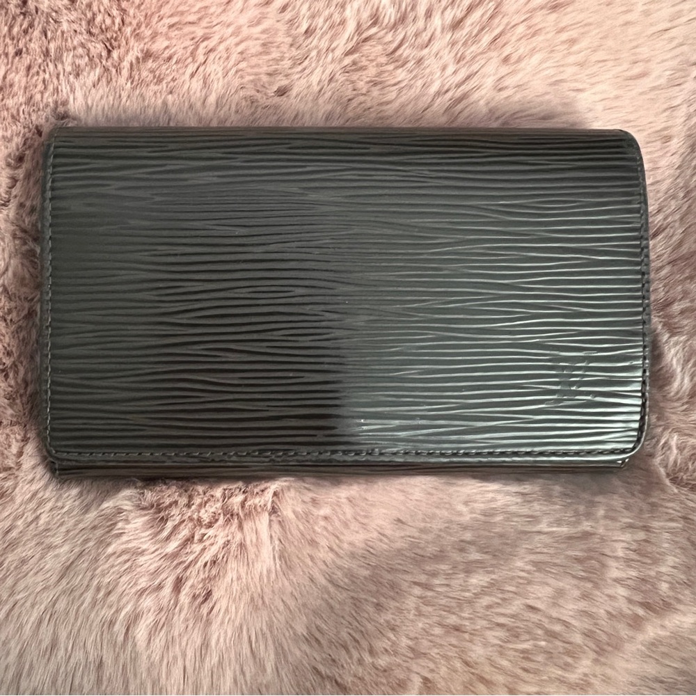 Louis Vuitton Leather Epi Wallet